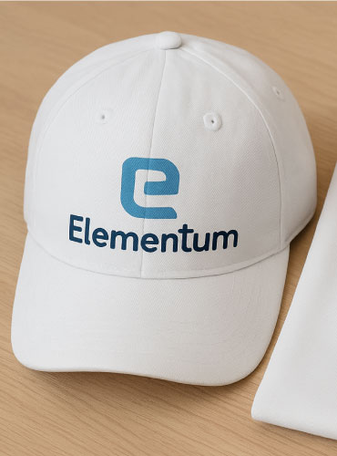 Diseño de identidad visual y merchandising para Elementum - Mirada Estratégica